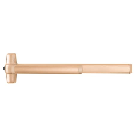 Von Duprin Grade 1 Rim Exit Device, 48-in Length, Fire Rated, Exit Only, Less Dogging, Satin Bronze Clear Coate 98EO-F 4 US10